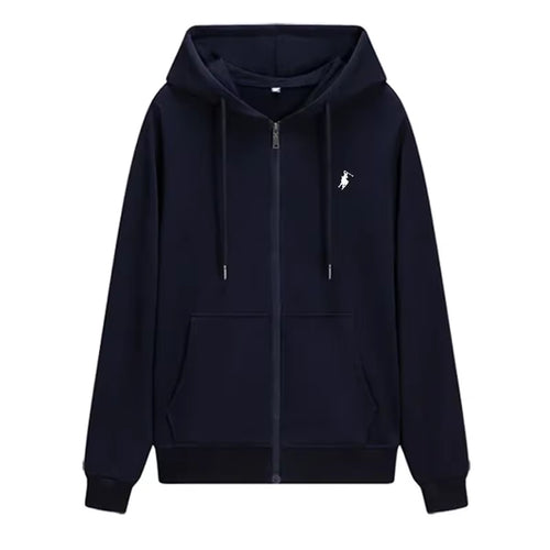 Polo Fleece Hoodie