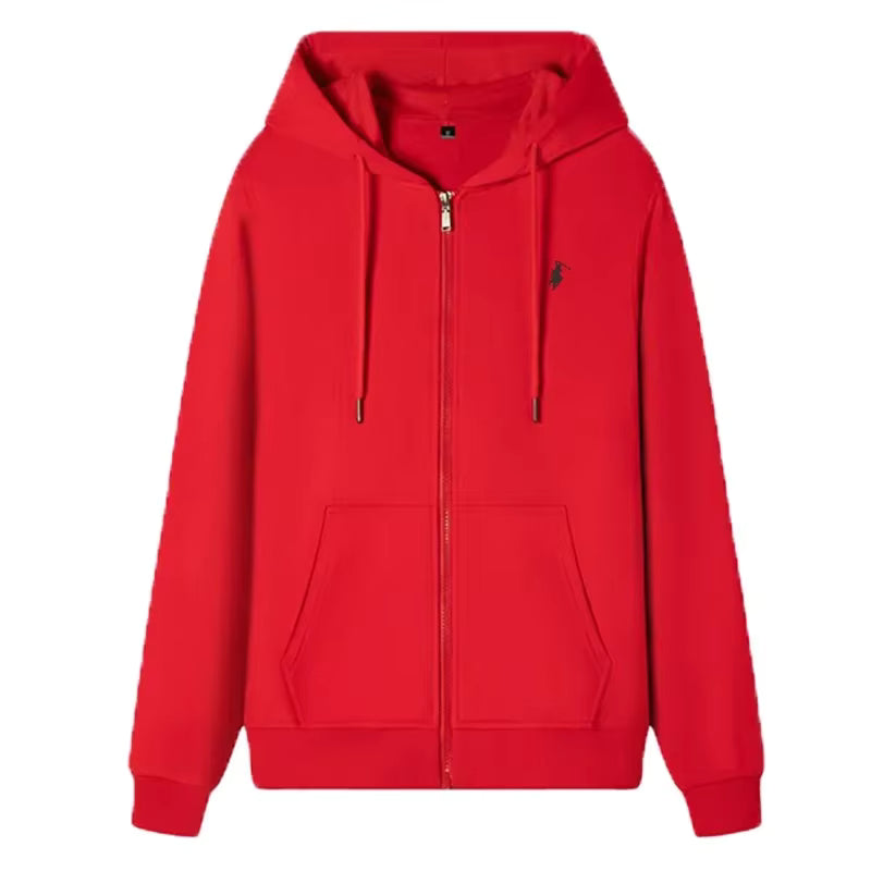 Polo Fleece Hoodie